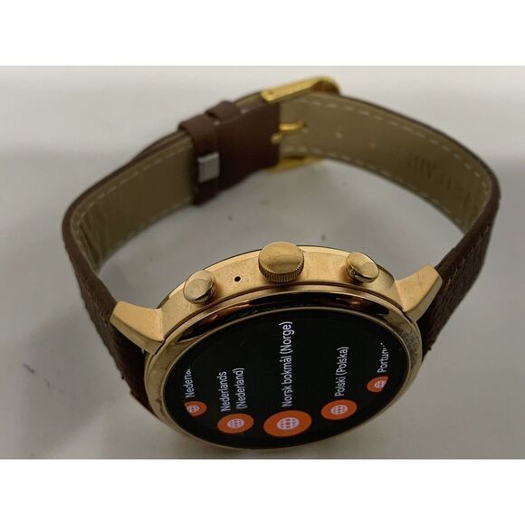 Fossil Gen 4 Authentic Digital Dial Smart Watch Custom Band FTW6018 BA165 - Picture 8 of 12